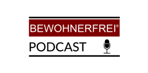 Logo Bewohnerfrei Podcast